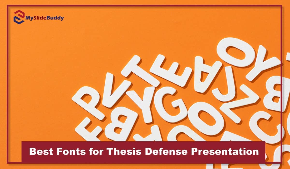 Best Fonts for Thesis Defense Presentation